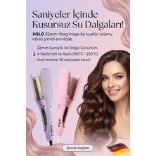 Allians Otomatik Saç Maşası 32 Mm, Su Dalgası, 4 Mod, Şık ve Kullanışlı Tasarım