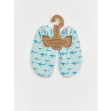 LC Waikiki Yeşil Baskılı Erkek Çocuk Deniz Ayakkabısı  (S6)