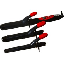 Normadia Profesyonel Dijital 3'lü Saç Maşası Seti, Şık ve Kolay Kullanım