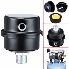 PremiumPort Hava Filtresi ve Gürültü Susturucu, 13MM Metal Bağlantı Dişi