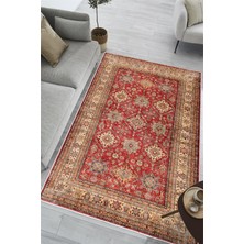 Pelura Halı Klasik Anadolu Desenli Dijital Baskılı Yıkanabilir Kaymaz Şönil Halı