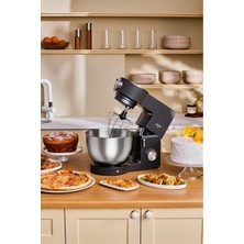 Özbience 2000W 7l Stand Mikser, Anthracite, Çok Fonksiyonlu, Güçlü ve Şık Tasarım