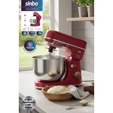 Özbience Güçlü 1300W Stand Mikser, 6l Kapasiteli ve Dayanıklı Tasarım