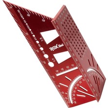 PremiumPort Alüminyum 3D Açılı Gönye Işaretleme 150 Mm, Hassas Ölçüm Aracı