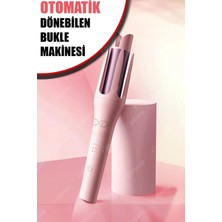 Allians Pembe Otomatik Dönebilen Bukle Makinesi, Şık ve Kolay Kullanım