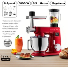 Özbience Çok Fonksiyonlu Mutfak Şefi Kırmızı, Pratik ve Şık Tasarım