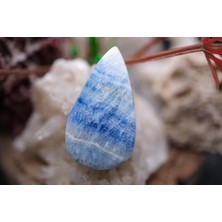 Aries 19.55CT 28.4X16.3MM Pear Natural Blue  Rhodokrosite