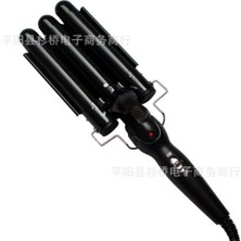 Allians Dijital 32MM Su Dalgası Üçlü Maşa, 80-210°C, Otomatik Kapanma, Renk Seçenekleri