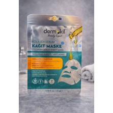 Dermokil Kolajen Serum Kağıt Maske Anti Aging Nemlendirici Yüz Maskesi 23 G