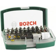 Bosch Dıy 32 Parça Vidalama Seti, Güçlü ve Dayanıklı El Aletleri Koleksiyonu