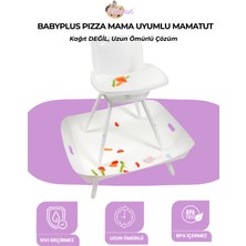 Babyplus Pizza Mama Uyumlu Mamatut Mama Sandalyesi Aparatı, Su Geçirmez Uzun Ömürlü