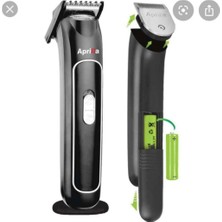 Normadia Şarjlı LED Işıklı Çok Fonksiyonlu Saç ve Sakal Kesme Makinesi