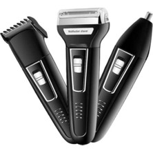 Normadia 3 Başlıklı Erkek Tıraş ve Bakım Seti, Çok Fonksiyonlu Tıraş Makinesi