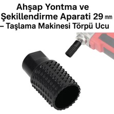 PremiumPort Ahşap Yontma ve Şekillendirme Aparatı 29 Mm, Taşlama Makinesi Ucu