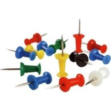 BenimMarifetlerim Karışık Renkli Harita Çivisi 30 Adet