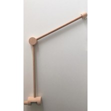 PremiumPort Ahşap Beşik Döneceği, Güvenli ve Pratik Kullanım Kolaylığı Sağlar