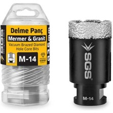 PremiumPort 40 mm Metal Delme Panç M14, Güçlü ve Dayanıklı El Aleti