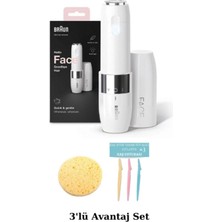 Normadia Mini Tüy Alma Makinesi ve Kaş Usturası Seti, Seyahat Boy, Hediyeli