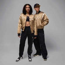 Nike Jordan Mvp Varsity Jacket Unisex Gold - Black Kolej Ceket / HF9297-257