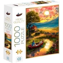 Storemax Gün Batımı 1000 Parça 2,2mm Kalınlık 48X68CM Profesyonel Hobi Puzzle Yapboz Serisi