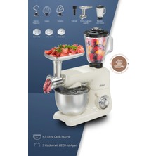 Özbience Pratik Çok Amaçlı Mutfak Şefi, Hamur, Kıyma ve Blender Fonksiyonlarıyla