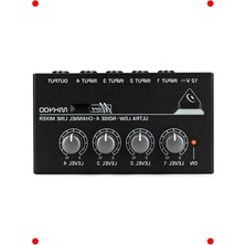 Özbience Ultra Kompakt 4 Kanallı Çok Fonksiyonlu Mikser, Profesyonel Ses Çözümü