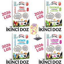 Sinan Kuzucu Yayınları Sinan Kuzucu 2026 Lgs Türkçe Fen Matematik Inkılap Ikinci Doz 4'lü Deneme Seti Selfie Yüzük Hediyeli