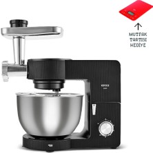 Özbience 2000W Stand Mikser Seti, 7 Litre, Kıyma ve Sucuk Aparatıyla