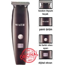 Normadia Dijital Ekranlı Profesyonel Sakal Traş Makinesi, Rahat ve Temiz Tıraş