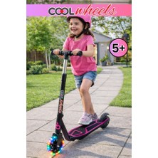 Toha Coolwheels LED Işıklı Neon Scooter 5+ Yaş | 2 Tekerlekli, Ayak Frenli Çocuk Scooter