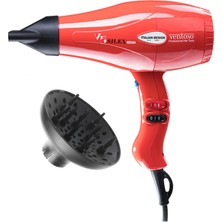 Normadia V5 SILEX5000 Profesyonel Kırmızı Fön Makinesi, Güç ve Şıklık Bir Arada