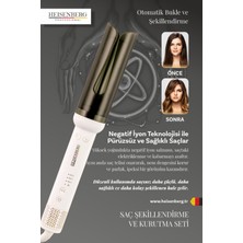 Normadia Otomatik Dönebilen Saç Şekillendirici Bukle Maşası, Su Dalgası Tasarımı