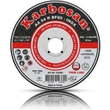 PremiumPort Paslanmaz Çelik Metal Kesici Disk 115 x 1, 25 Adet