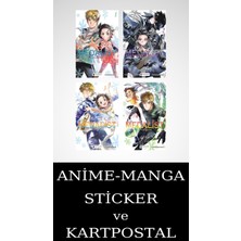 Akılçelen Kitaplar Medalist 1-2-3-4 Manga Seti (4 Kitap) / Madalya Peşinde / Anime-Manga Sticker ve Kartpostal
