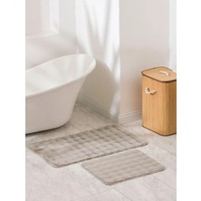 LC Waikiki Desenli Banyo Paspası Seti 2 Li  (S6)