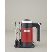 Özbience Kırmızı Retro El Mikseri, Pratik ve Şık Mutfak Aleti