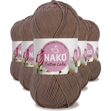 Esranın Dünyası 5 Adet Cotton Lüks Yelek Tunik Kazak Bluz Hırka Ipi Yünü Toprak 97583 RSXML34-ESRDNS