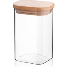 Esranın Dünyası Kare Bambu Kapaklı Baharatlık 65X110 ROYALEKS-KVN32 RSXML34-ESRDNS