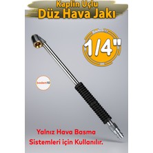 PremiumPort Çift Taraflı Lastik Şişirme Hava Jakı, 1/4 Inç Hava Basınç Aparatı