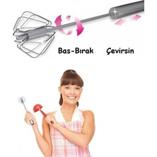 Özbience Metal Çırpıcı Mikser ile Kolay ve Pratik Karıştırma Deneyimi