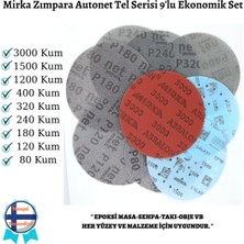 PremiumPort Ekoürün 9’lu Epoksi Reçine ve Tel Zımpara Seti, Mükemmel Temizlik Sağlar