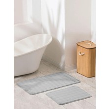 LC Waikiki Desenli Banyo Paspası Seti 2 Li  (S6)