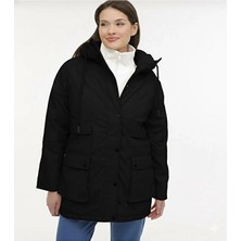 Lumberjack Alıce Coat 2pr Siyah Kadın Uzun Kaban