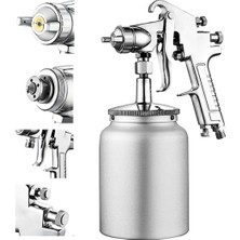 PremiumPort Profesyonel Alüminyum Alttan Depo 1.8mm 750LT Boya Tabancası