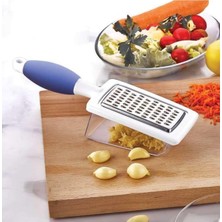 Esranın Dünyası Hazneli Rende Saplı Çift Yönlü Sarımsak Peynir Meyve Sebze El Rendesi Royaleks FR-166 RSXML34-E