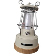 Helios 80 LED Şarjlı Işıldak | Dimlenebilir | 10W 6500K Beyaz Işık | Lityum Bataryalı Portatif Aydınlatma (HS-5209)