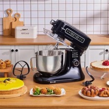 Özbience Pro Artisan Dijital Zaman Ayarlı Döküm Mutfak Şefi 1600W Black