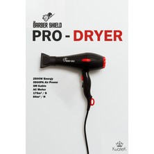 Allians Profesyonel Saç Kurutma Fön Makinesi 2500W, 3m Kablo, Ultra Güç ve Hava Akışı