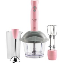 Özbience Powerful 1700W Pink Blender Set For Smooth And Effortless Blending