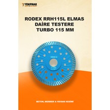 PremiumPort Elmas Daire Testere Turbo 115 Mm, Beton, Mermer ve Fayans Kesimi Için